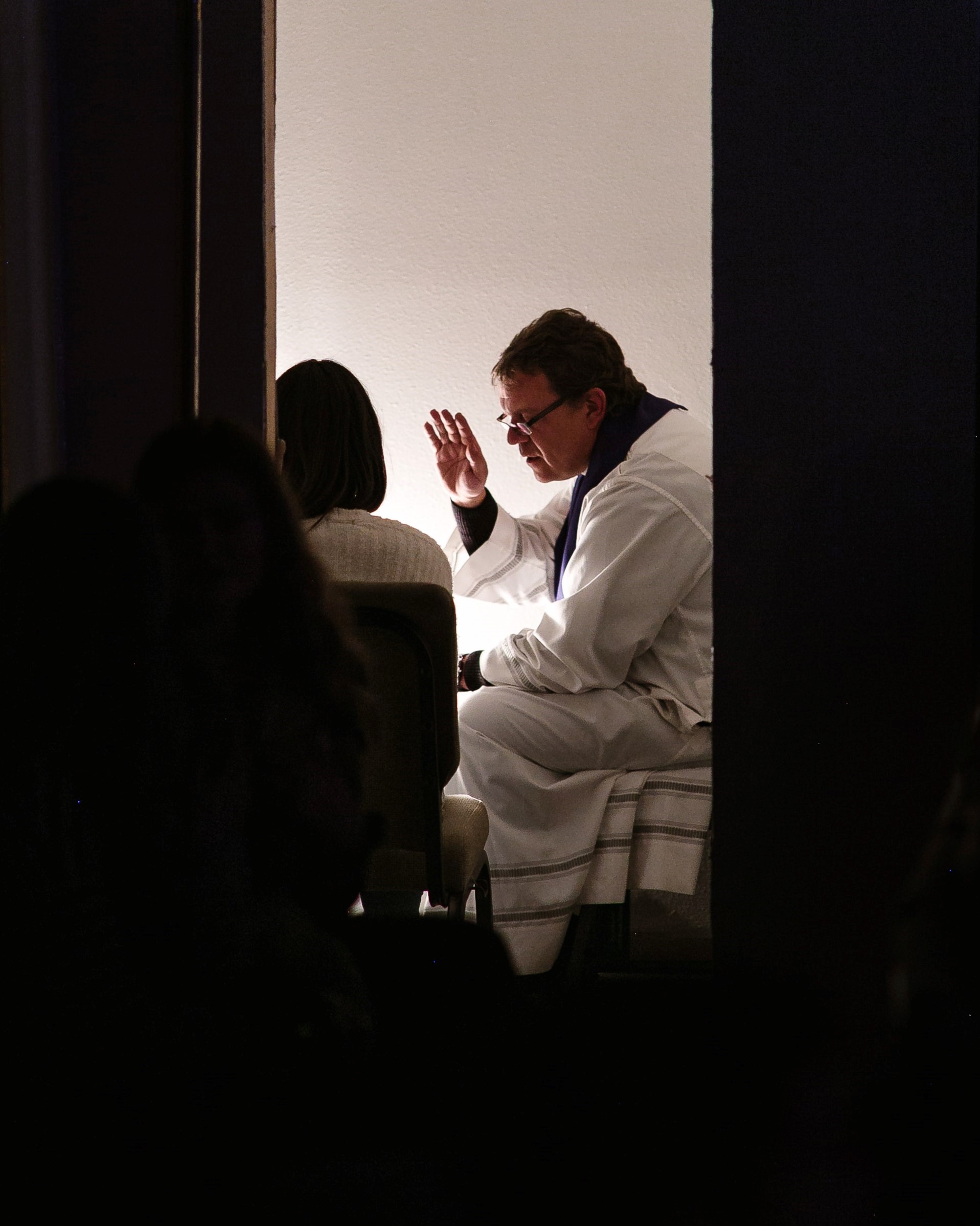 child at confession